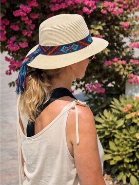 NEW HANDMADE IN MEXICO WOVEN HAT BAND